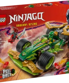 LEGO Blocks Ninjago 71828 Lloyds Pull-Back Race Car