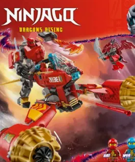 Alternative view of LEGO Kais Mech Storm Rider