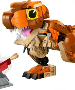 Alternative view of LEGO Little Eatie: T. rex