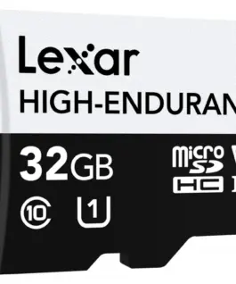 Lexar microSD High Endurance card 32GB C10 A1 U1 V10 100/30MB/s