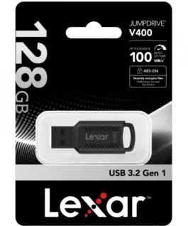 Alternative view of Lexar Pendrive JumpDrive V400 128GB USB3.0 100MB/s