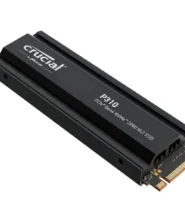 Crucial SSD P310 2TB M.2 NVMe PCIe 4.0 2280 radiator