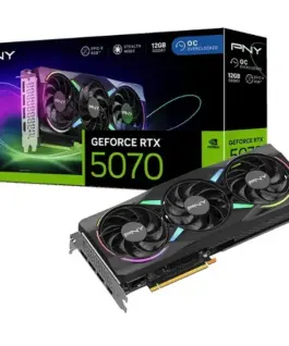 PNY GeForce RTX5070 OC ARGB 3F 12GB 192-bit 672GB/s