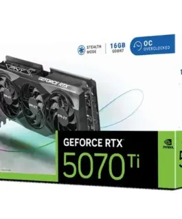 Alternative view of PNY видео карта GeForce RTX 5070 Ti OC 3F 16GB 256-bit 896GB/s
