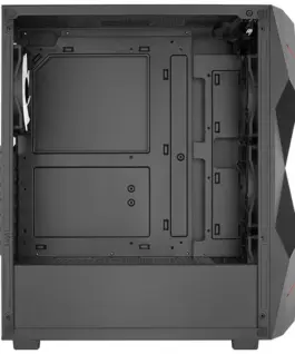 AeroCool Case AeroCool Volcan черен Mid Tower RGB