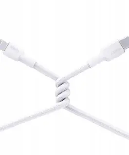 AUKEY AUKEY CB-NAC1 бял Nyl on кабел USB C – USB A