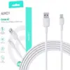AUKEY AUKEY CB-NAC1 бял Nyl on кабел USB C - USB A