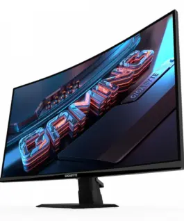 Alternative view of Gigabyte Monitor 27 inches GS27QCA 1ms/5000:1/QHD/2xHDMI/DP