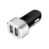 CRONG зарядно за кола 2xUSB 2.4A aluminium