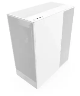 Alternative view of NZXT кутия за компютър NZXT H7 FLOW RGB MIDI бял