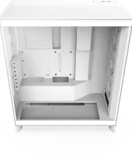 NZXT кутия за компютър NZXT H7 FLOW RGB MIDI бял