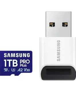 Samsung памет card MB-MD1T0SB/WW 1TB PRO Plus mSD + reader