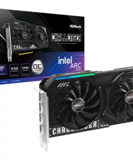 ASRock видео карта B580 CHALLENGER 12G OC GDDR6 192bit 3DP/HDMI