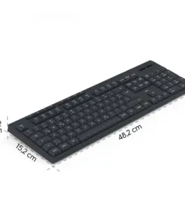 Alternative view of Hama wireless клавиатура WK-200 черен