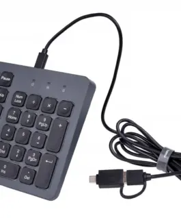 Alternative view of Hama wiчервен клавиатура CK-400 черен-сив