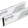 G.SKILL памет PC DDR5 96GB (2x48GB) Ripjaws S5 5200MHz CL40 XMP3 бял