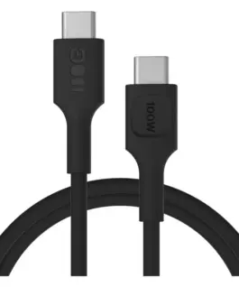 Green Cell кабел USB-C-USB-C PowerFlex 100W silicone 1.2m черен