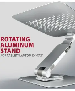 Alternative view of AXAGON STND-LR ALU stand for Лаптоп 10-16 adjustable