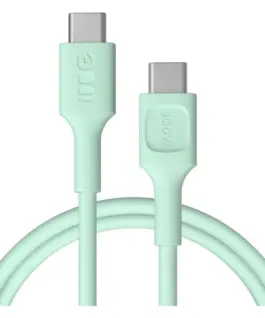 Green Cell кабел USB-C-USB-C PowerFlex 100W silicone 0.3m зелен