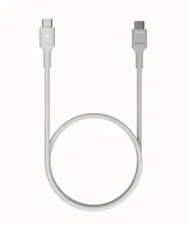Green Cell кабел USB-C-USB-C PowerFlex 100W silicone 0.3m бял