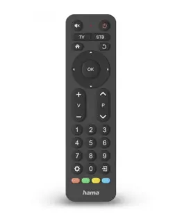 Hama universal TV remote control large buttons