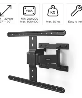 Hama Fullmotion ultraslim TV wall bracker 600×400