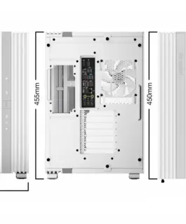 Alternative view of Be quiet! Case Light Base 600 LX бял