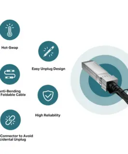 TP-LINK SM5220-3M Omada 3M Direct Attach SFP+ 10G кабел - Image 5