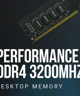 Alternative view of PNY памет 16GB DDR4 DIMM 3200 MD16GSD43200-TB