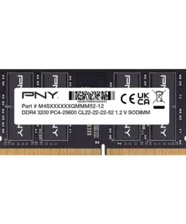 PNY памет за лаптоп 16GB DDR4 SODIMM 3200 MN16GSD43200-TB