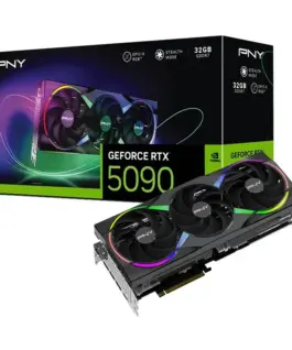 PNY видео карта GeForce RTX 5090 ARGB 3F 32GB VCG509032TFXXPB1
