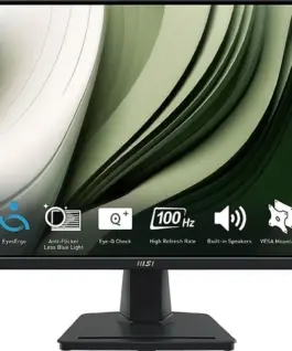 MSI Monitor 23.8 inches PRO MP245G LED/FHD/Flat/100Hz/черен