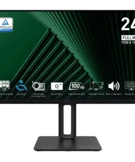 MSI Monitor 23.8 inches PRO MP245PG LED/FHD/Flat/100Hz/черен