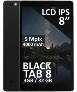 BLOW Таблет черенTAB8 3/32GB 4G LTE 8 inches черен