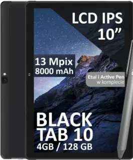 BLOW Таблет черенTAB10 4/128GB 4G LTE 10 inches черен