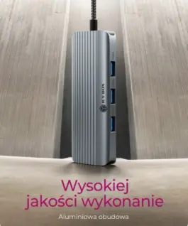 Alternative view of IcyBox ICY BOX IB-DK4034a-CPD 6in1, HDMI,USB,PD,LAN