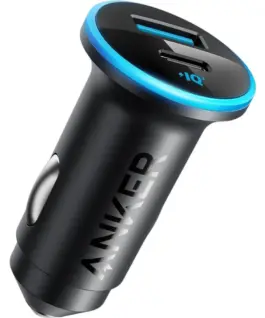Anker 323 зарядно за кола 52.5W черен