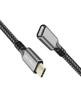Alternative view of LogiLink USB 3.2 Gen2 Type-C to USB-C/F, PD, 1m