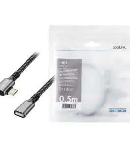 LogiLink USB3.2 Gen2 Type-C to USB-C/F