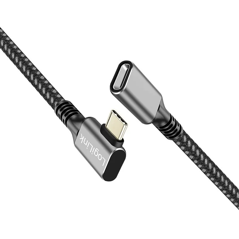 LogiLink USB3.2 Gen2 Type-C to USB-C/F, PD, 1m - Image 2