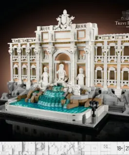Alternative view of LEGO Klocki Architecture 21062 Fontanna di Trevi