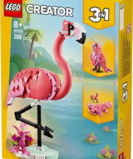 Alternative view of LEGO LEGO Creator 31170 Wild Animals: розов Flamingo
