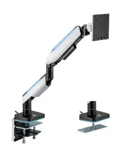 Alternative view of LogiLink Monitor mount, 17-49 inch gaming, gas spring