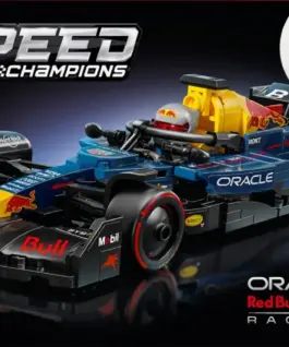 Alternative view of LEGO LEGO Speed Champions 77243 Bolid F1 Oracle червен Bull Racing RB20