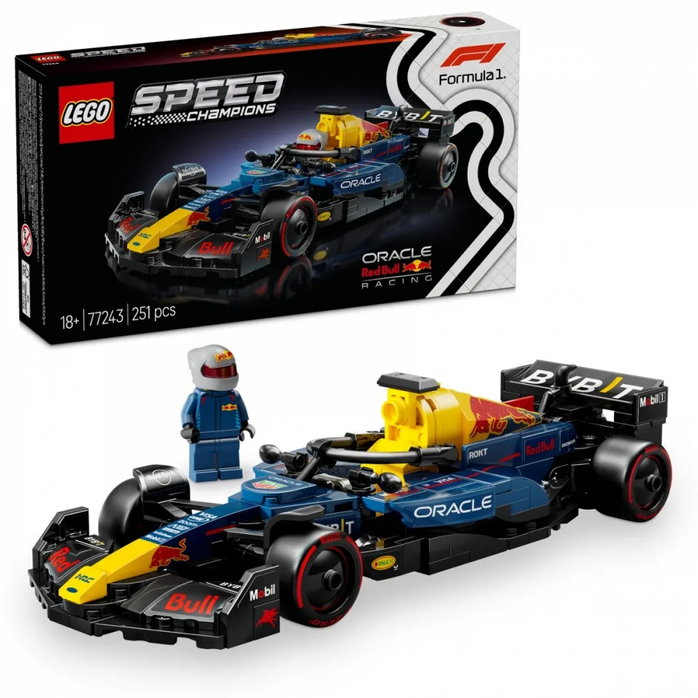 LEGO LEGO Speed Champions 77243 Bolid F1 Oracle червен Bull Racing RB20 - Image 5