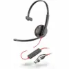 POLY Headset черенwire 3210 USB-C + USB-C/A (Bulk) 8X214A6