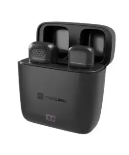 Natec Mobile microphone HOPPER lavalier wireless lightning