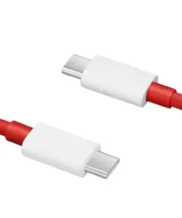 Alternative view of OnePlus кабел USB Type C to USB Type C (12A) 1M червен