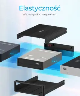 IcyBox Case IB-525-U3 1×5