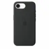 Apple Silicone case for iPhone 16e - черен